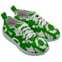 Green  Background Card Christmas  Kids Athletic Shoes View3