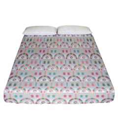 Seamless-pattern Fitted Sheet (california King Size) by nateshop