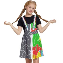 Clip Art Brain Halves Kids  Apron Dress