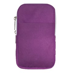 Background-purple Waist Pouch (small) by nateshop