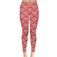 Japanese-wave Inside Out Leggings by nateshop