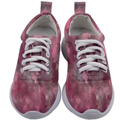 Abstract-pink Kids Athletic Shoes by nateshop