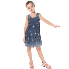 Background-star Kids  Sleeveless Dress by nateshop