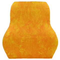 Background-yellow Car Seat Back Cushion  by nateshop