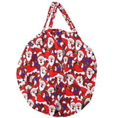 Nicholas Giant Round Zipper Tote by nateshop