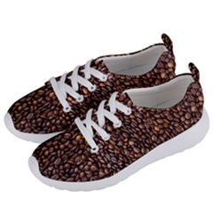 Coffee Beans Food Texture Women s Lightweight Sports Shoes by artworkshop