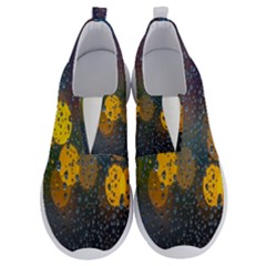 Bokeh Raindrops Window  No Lace Lightweight Shoes by artworkshop