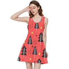 Christmas Christmas Tree Pattern Inside Out Racerback Dress by Amaryn4rt