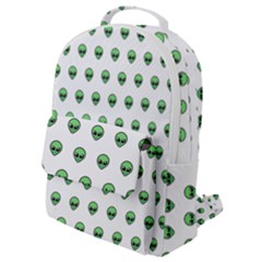 Aliens Ufo Fantasy Pattern Flap Pocket Backpack (small) by Wegoenart