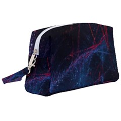 Abstract Painting Feathers Beautiful Wristlet Pouch Bag (large)