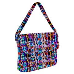 Abstract Background Blur Buckle Messenger Bag by artworkshop