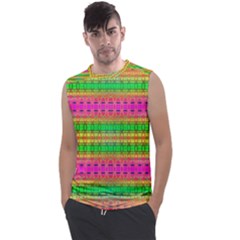 Peace And Love Men s Regular Tank Top by Thespacecampers