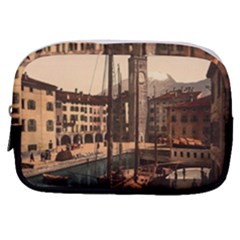  The Harbor, Riva, Lake Garda, Italy 1890-1900 Make Up Pouch (small) by ConteMonfrey