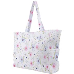 Background-flower Beatiful Simple Shoulder Bag by nateshop