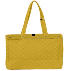 Geometric-pattern-yellow Canvas Work Bag by nateshop