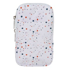 Background-round Spots Waist Pouch (large) by nateshop