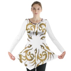 Im Fourth Dimension Colour 37 Long Sleeve Tunic 