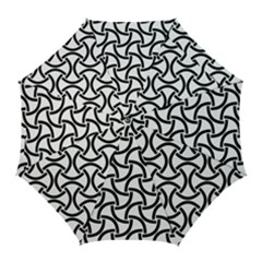 Background Monochrome Geometric Golf Umbrellas by Wegoenart