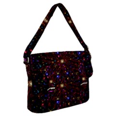 Abstract Background Stars Star Galaxy Wallpaper Buckle Messenger Bag by Wegoenart