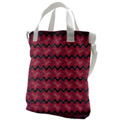 Background-pattern-structure Canvas Messenger Bag
