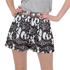 Im Fourth Dimension Black White 66 Ripstop Shorts by imanmulyana