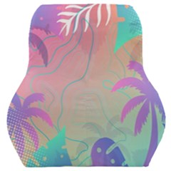 Palm-trees Car Seat Back Cushion  by nateshop