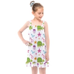 Turtles Animals Sea Life Kids  Overall Dress by Amaryn4rt