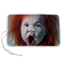 Son Of Clown Boy Illustration Portrait Pen Storage Case (s) by dflcprintsclothing