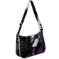 Grunge Witch Zip Up Shoulder Bag by MRNStudios