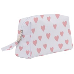 Small Cute Hearts Wristlet Pouch Bag (large) by ConteMonfrey