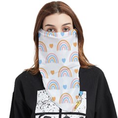 Rainbow Pattern Face Covering Bandana (triangle) by ConteMonfrey