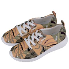 Leaves Monstera Picture Print Pattern Women s Lightweight Sports Shoes by Ravend