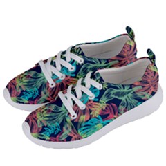Sheets Tropical Picture Plant Pattern Women s Lightweight Sports Shoes