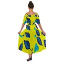Sheets Pattern Picture Detail Shoulder Straps Boho Maxi Dress  View2