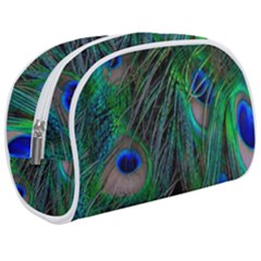 Beautiful Peacock Feathers Make Up Case (medium) by Ravend