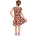 Illustration Fruit Pattern Seamless Kids  Short Sleeve Dress View2