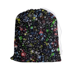 Universe Star Planet Galaxy Drawstring Pouch (2xl)