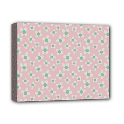 Pink Spring Blossom Deluxe Canvas 14  X 11  (stretched) by ConteMonfrey