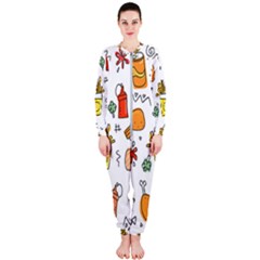 Cute Sketch  Fun Funny Collection Onepiece Jumpsuit (ladies)