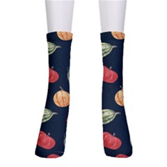 Vintage Vegetables  Crew Socks by ConteMonfrey