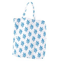 Little Blue Daisies  Giant Grocery Tote by ConteMonfrey