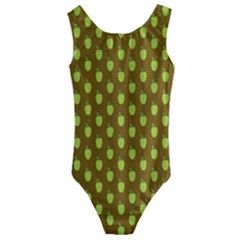 All The Green Apples  Kids  Cut-out Back One Piece Swimsuit by ConteMonfrey
