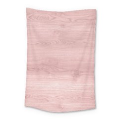 Pink Wood  Small Tapestry by ConteMonfrey