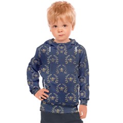 Blue Golden Bee Kids  Hooded Pullover by ConteMonfrey