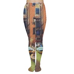 Venice Canals Art   Tights by ConteMonfrey