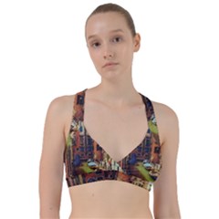 Venice Canals Art   Sweetheart Sports Bra by ConteMonfrey