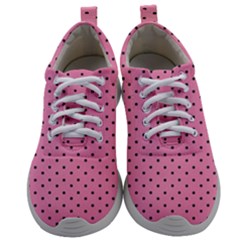 Polka Dot Dots Pattern Dot Mens Athletic Shoes by danenraven