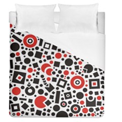 Square Object Future Modern Duvet Cover (queen Size) by danenraven