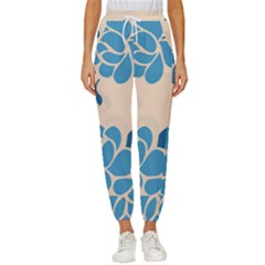 Flower Petal Branch Corolla Cropped Drawstring Pants by danenraven