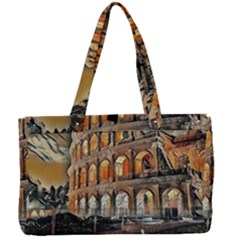 Colosseo Italy Canvas Work Bag by ConteMonfrey